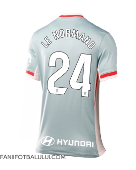 Atletico Madrid Robin Le Normand #24 Tricou Fotbal Replică 2024-25 Femei Deplasare